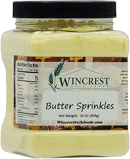 Butter Powder (Butter Sprinkles) - GMO Free - 1 Lb Container