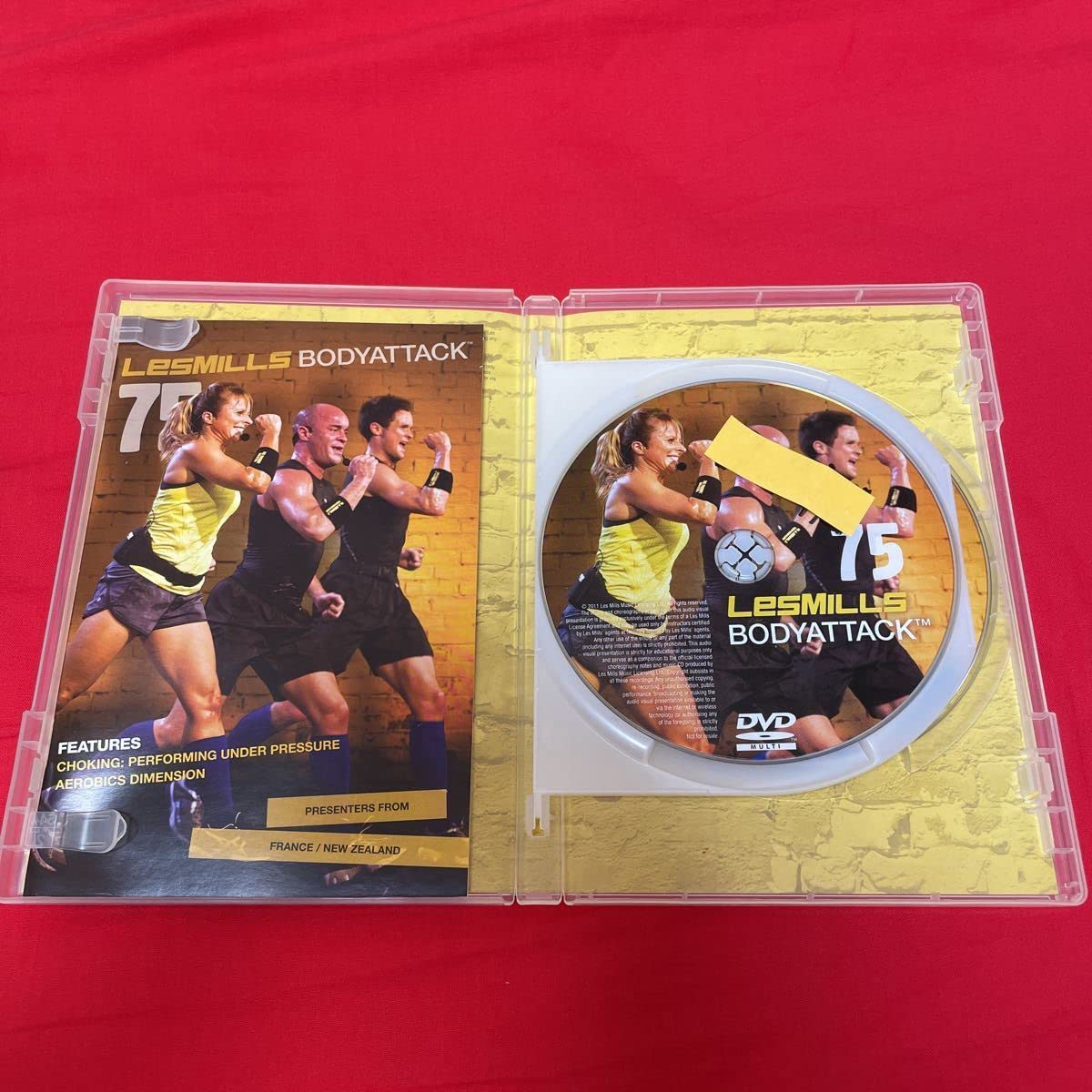 Amazon.co.jp: レスミルズ ボディアタック 75 DVD CD 英語