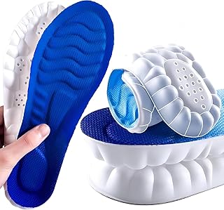 نعل داخلي احترافي من السيليكون لتقويم العظام - امتصاص فائق للصدمات ودعم للقدم للمشي والوقوف والرياضة - مثالي للفساتين والاحذية الرياضية - مقاس قابل للتعديل 41-46