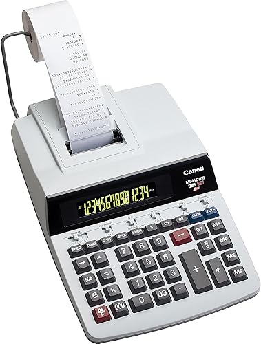 Miniatura 2 de Canon MP41DHIII Calculadora de impresión de 14 dígitos, 9 pulgadas x 14 pulgadas x 3-1/4 pulgadas, gris