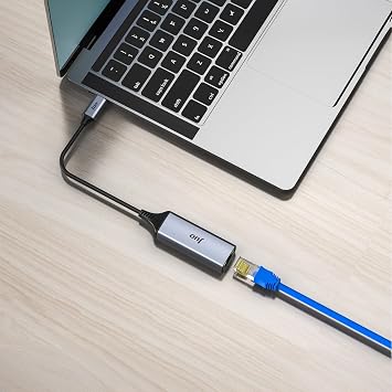 Juo Type-C 1000Mbps USB 3.2 Gigabit Ethernet Converter Adapter