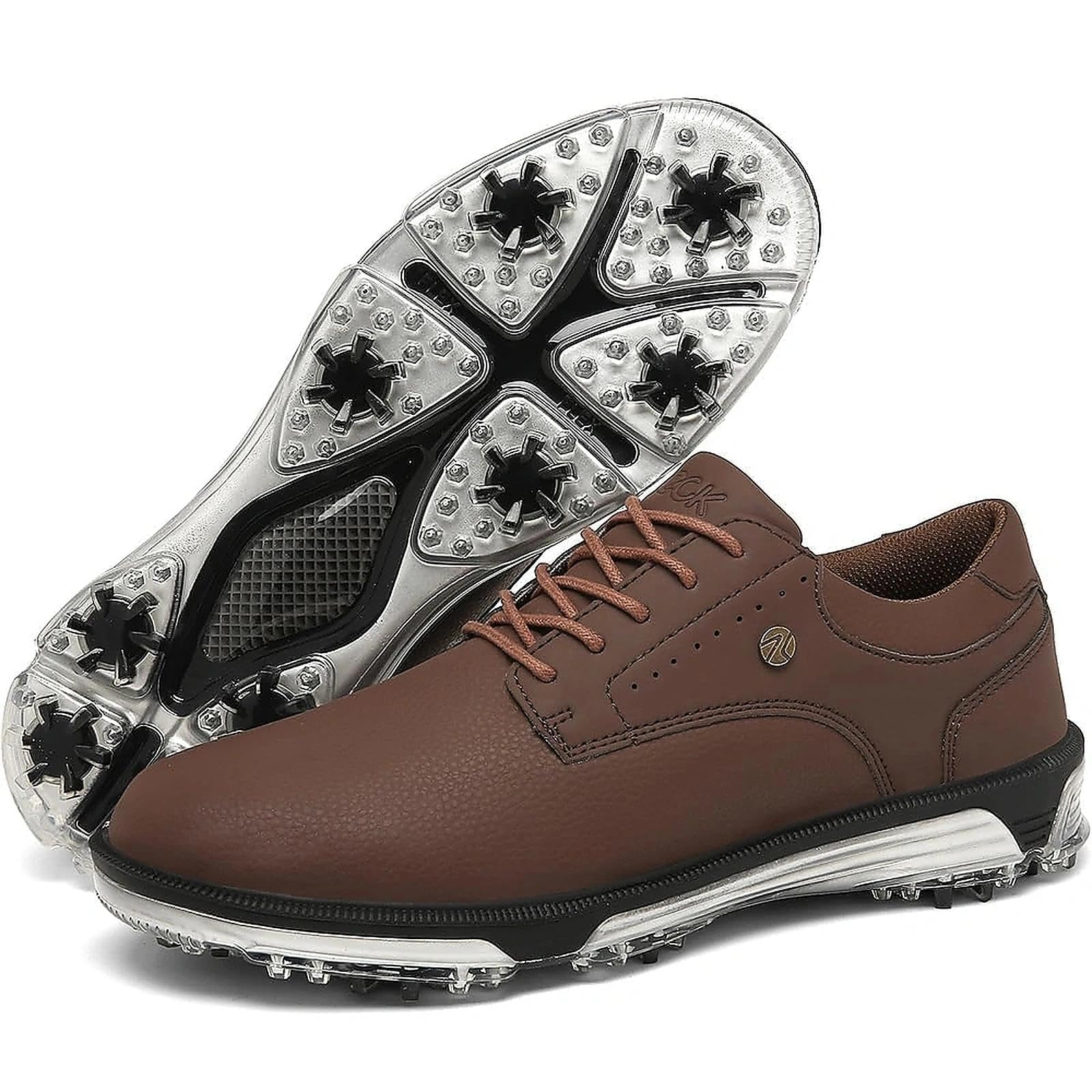 Mens Golf Shoes Traditions Spikeless Size 7.5-14-image-13
