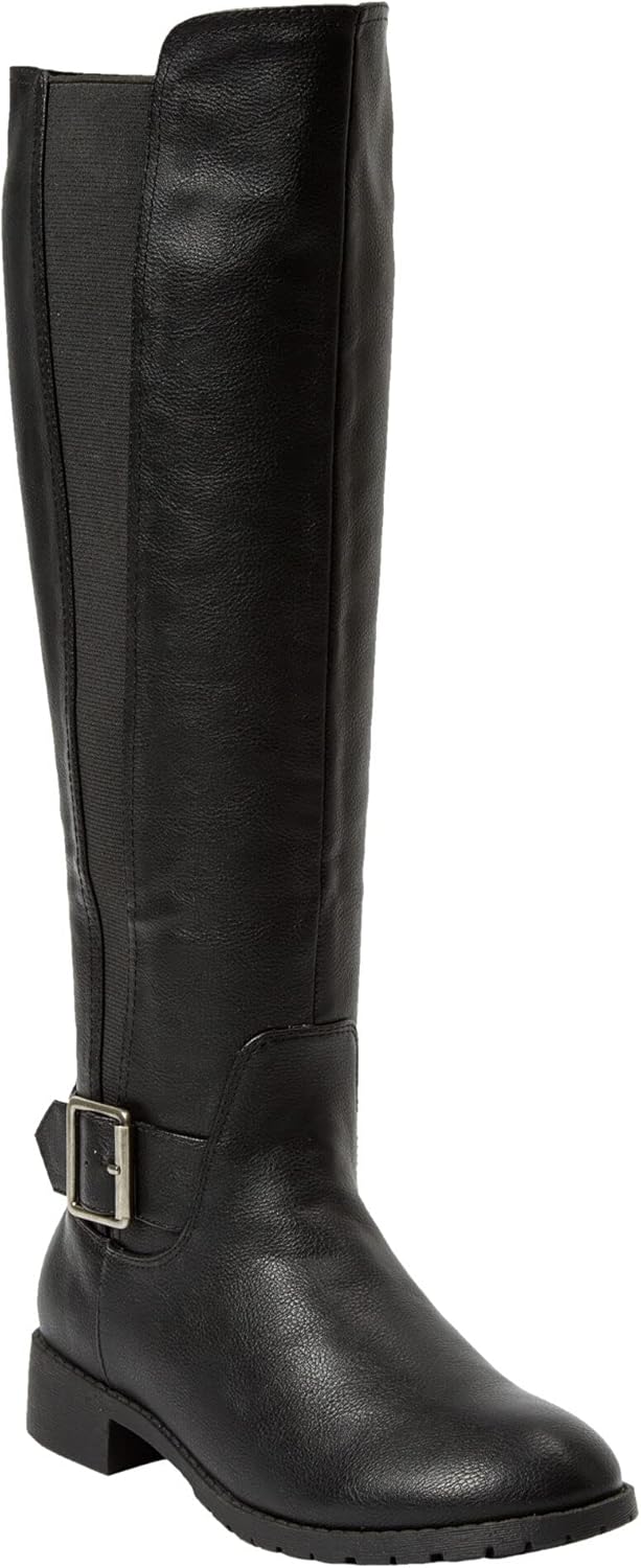 پهن پهن زنان Comfortview چکمه پهن گاو میلان