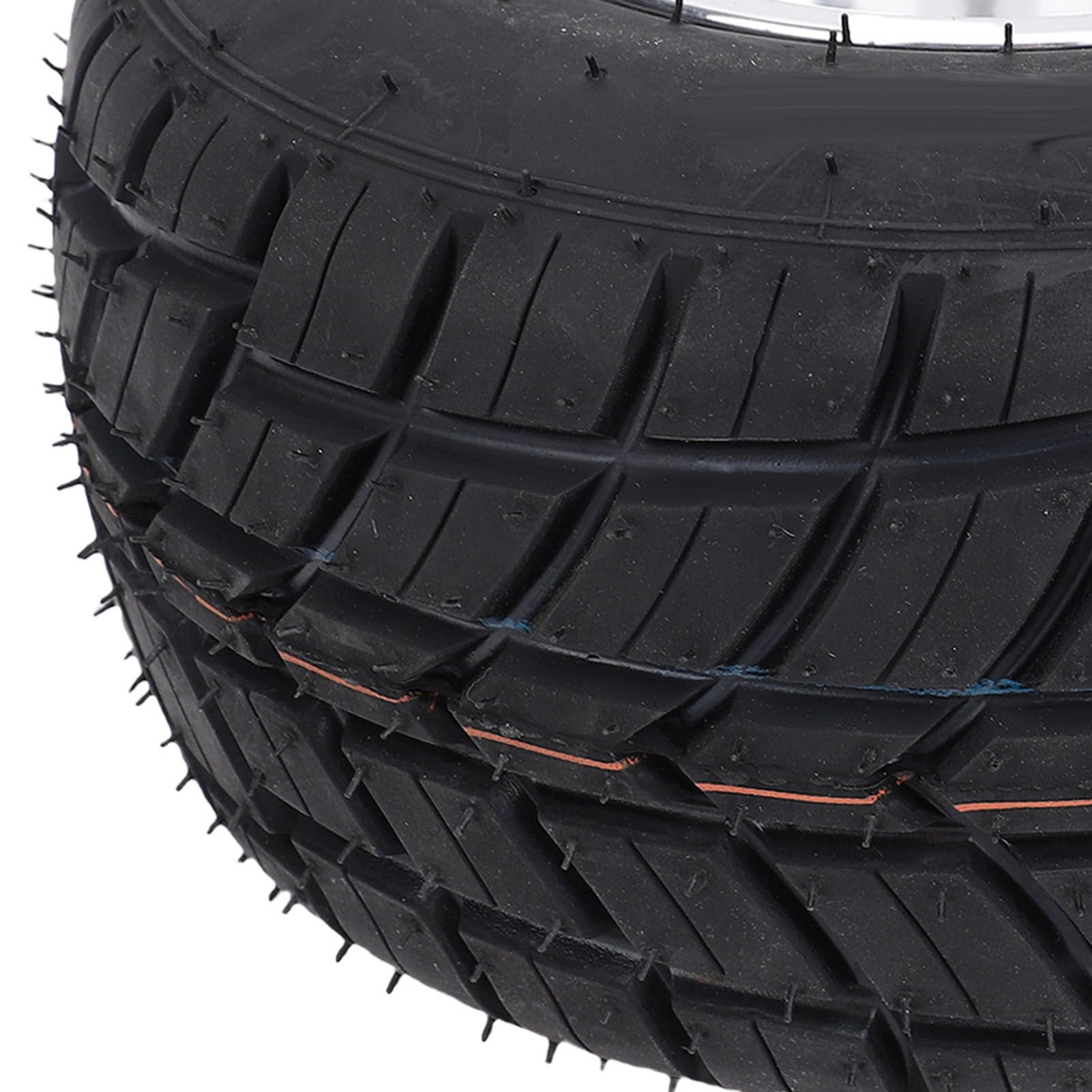 10x4.50-5 Frontrangrad Reifen 4PR Tubeless Anti-Punktionen-Vorderrad-Rand Reifen-Reifenbaugruppe für Drifttrike ATV UTV CART Mower