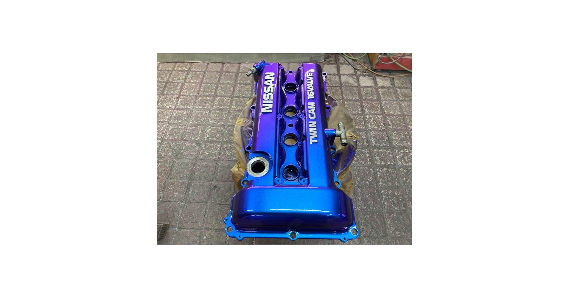 SR20DET、180sx、S13シルビアヘッドカバー、タペットカバー シルビア S13 180SX SR20DET ヘッドカバー タペットカバー 紫