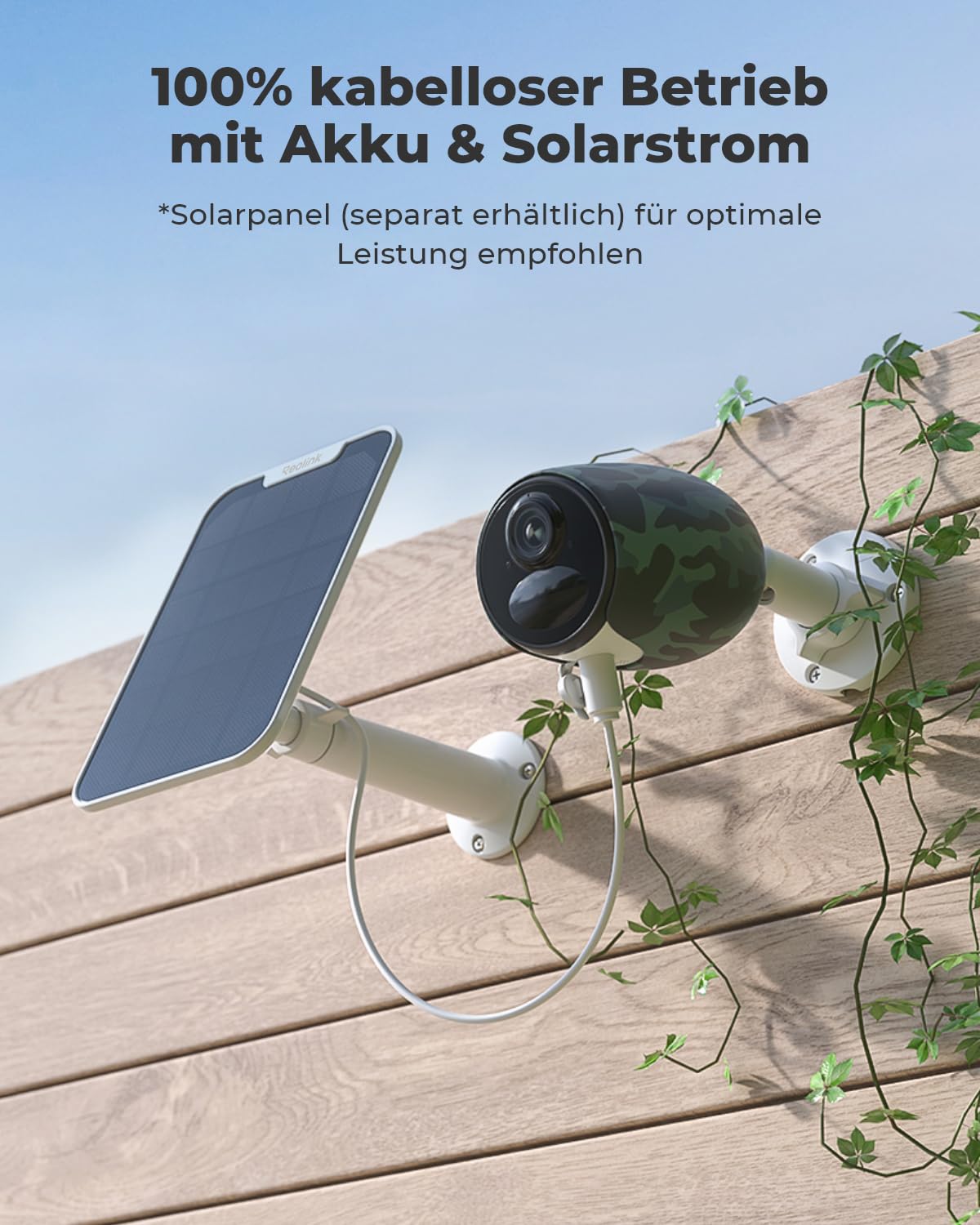 Reolink 3G/4G LTE Überwachungskamera mit SIM-Karte, Personen-/Autoerkennung | 2K 4MP HD Akku Kamera Aussen Ohne WLAN, Videoüberwachung, Kompatibel mit Alexa/Google, 2-Wege-Audio, Go Plus