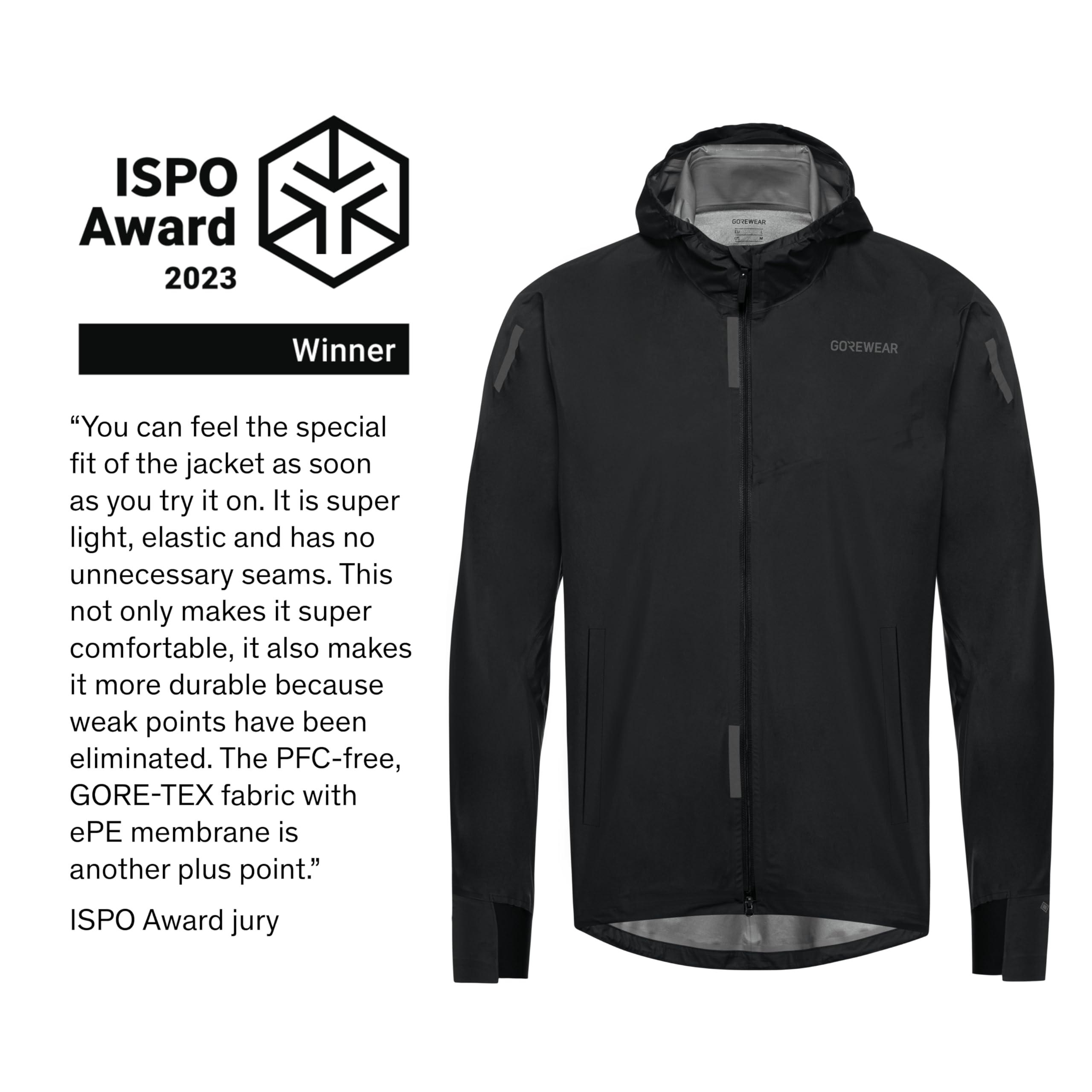GORE WEAR Męska kurtka Concurve Gore-tex (1 opakowanie)