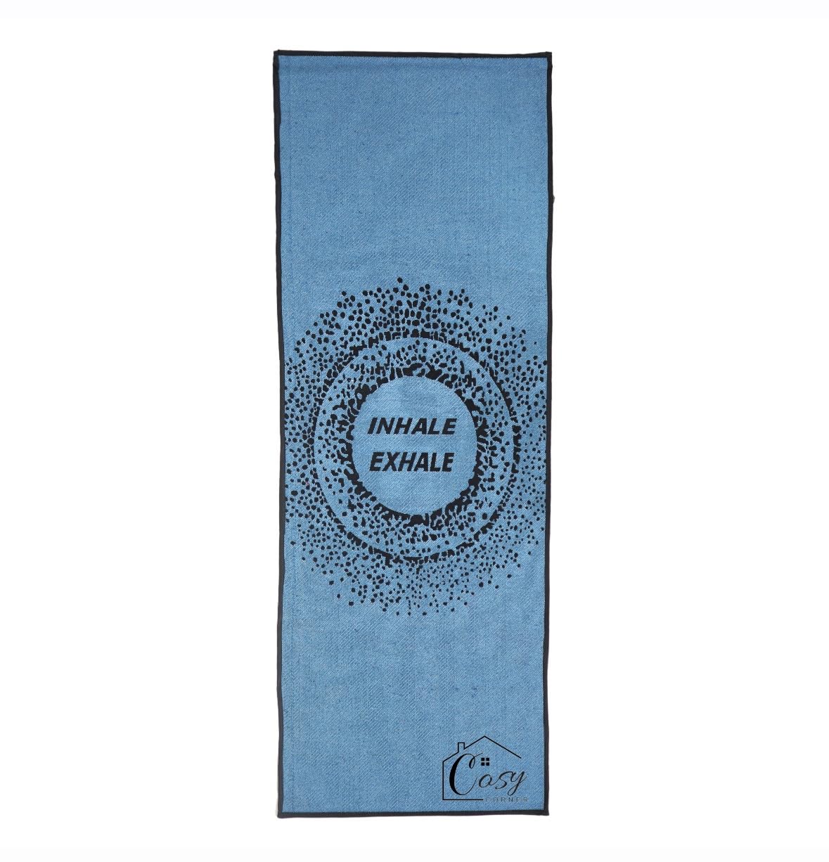 Cosy CORNER 100 percent Cotton Yoga Mat for Men and Women, Eco-Friendly & Anti-Skid, 72 inches length x 25 inches width for Home Workout, Yoga, Pilates, Modern Design (B0DF264RLJ) Amazon Price History, Amazon Price Tracker