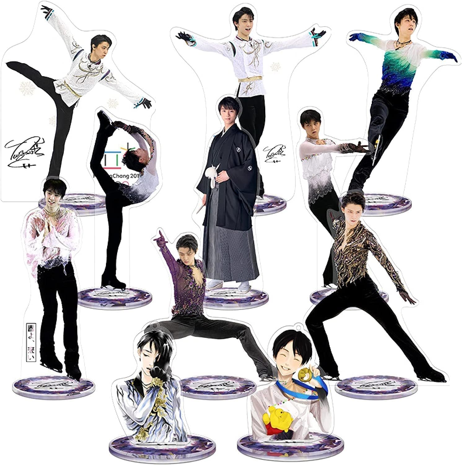 2018羽生結弦展 アクリルスタンド 全5種 2018羽生結弦展 アクリルスタンド 全5種