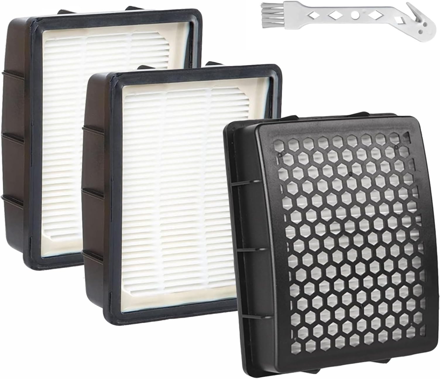 3 Pack K3010 Replacement Vacuum Filter for Kenmore Upright Vacuum Cleaner BU4050, BU4022, BU4020, BU4018, BU3040, DU5080, DU5092, DU2015, DU2012, DU2001, Washable & Reusable