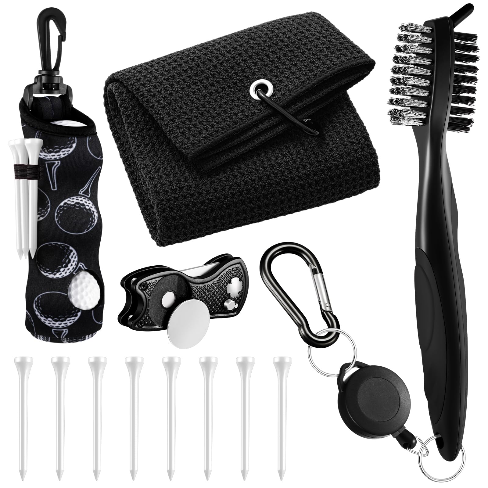 Liliful 12 Pcs Golf Accessories Kit Golf Stuff Gifts for Women Man