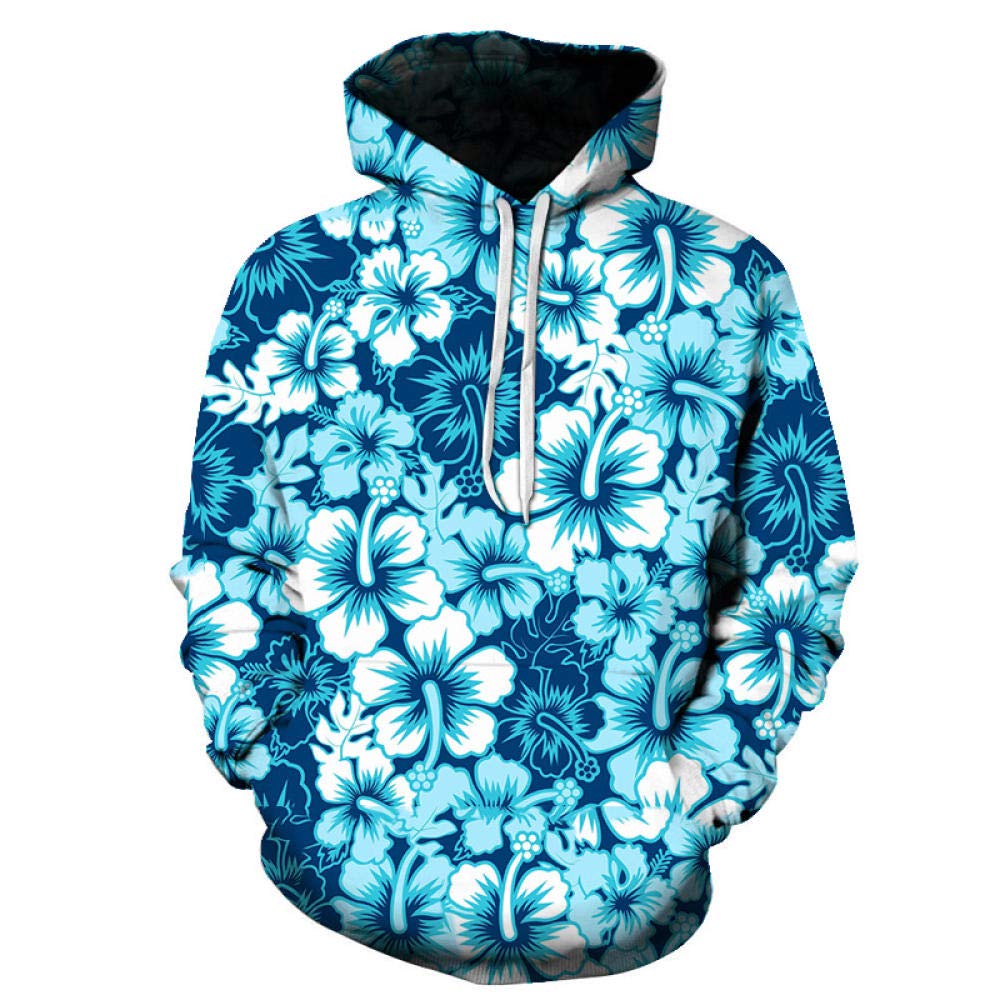 Sweat drôle à capuche imprimé fleur 3D : le pull original pour votre enfant - 4