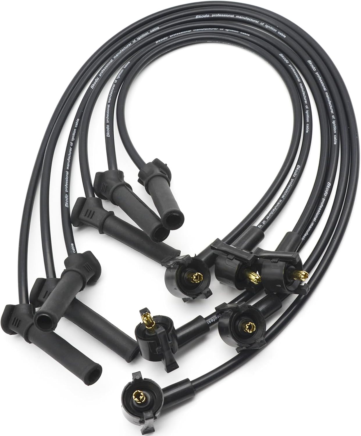 WR-6120 Ignition Spark Plug Wires Set of 6 for Ford Explorer Sport Trac 2001-2005, for Ford Ranger 2001-2011, for Ford Explorer Sport 2001-2003