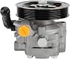AUTOKAY Power Steering Pump with Pulley for Subaru Forester Impreza Legacy Outback 2005-2013 34430-AG03B Power Assist Pump Replace 21-5196