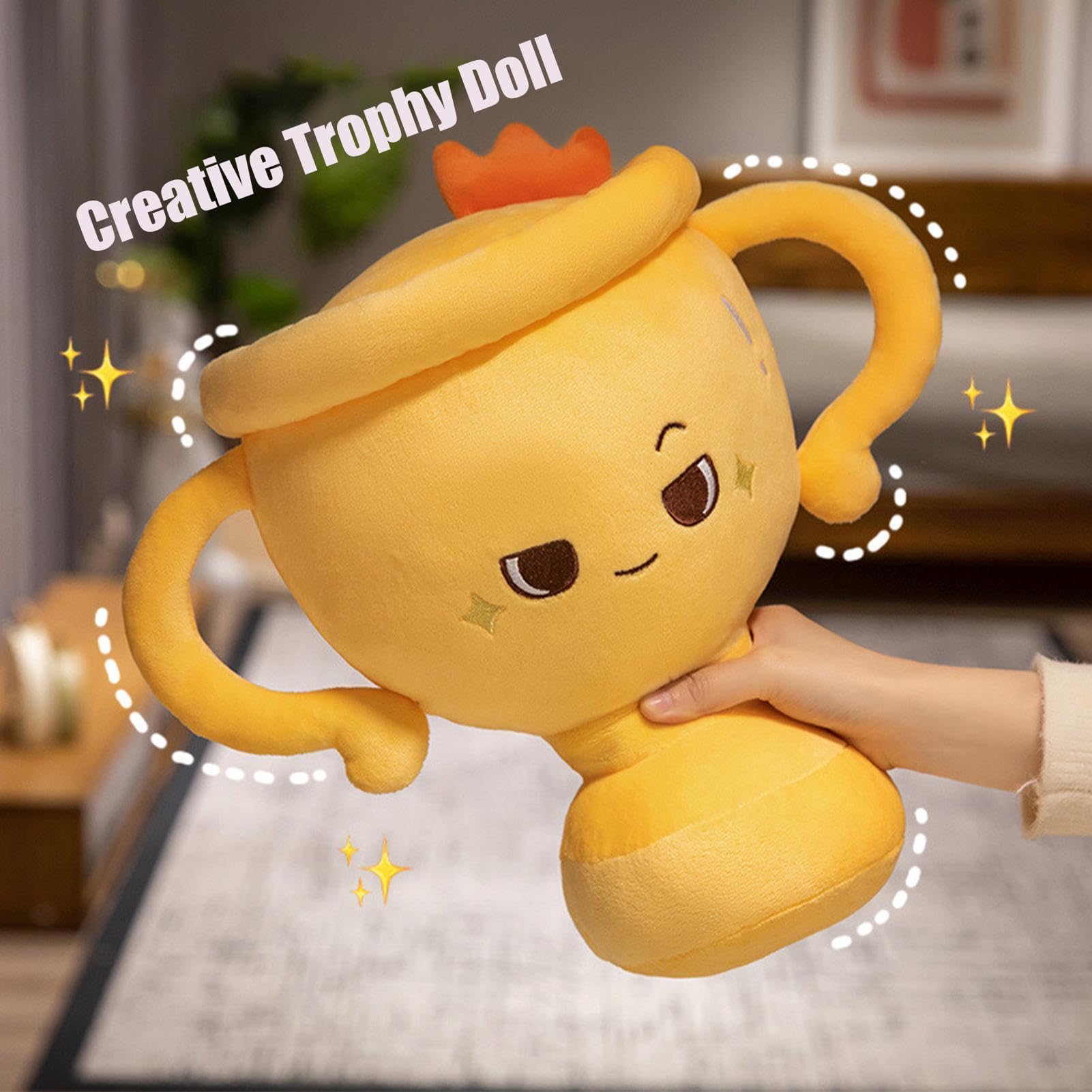 Trofeo di peluche – Risparmio di peluche, Trofeo di peluche | Multifinection Accompagnante il Peluche per gli adulti, Cartoon Throw Cartoon Decorativo