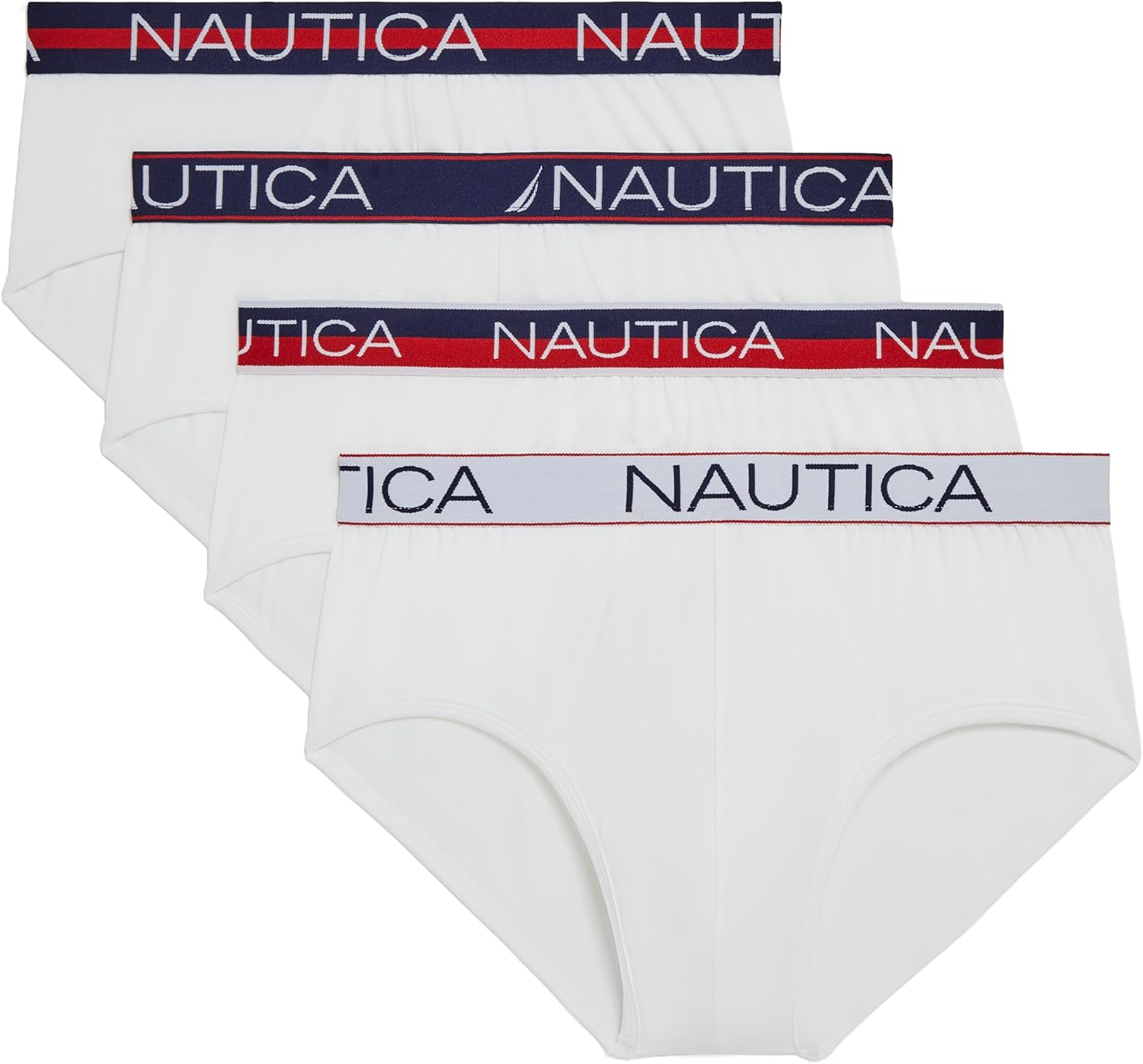 Nautica mens 4 Pack Limited Edition Micro Stretch Briefs