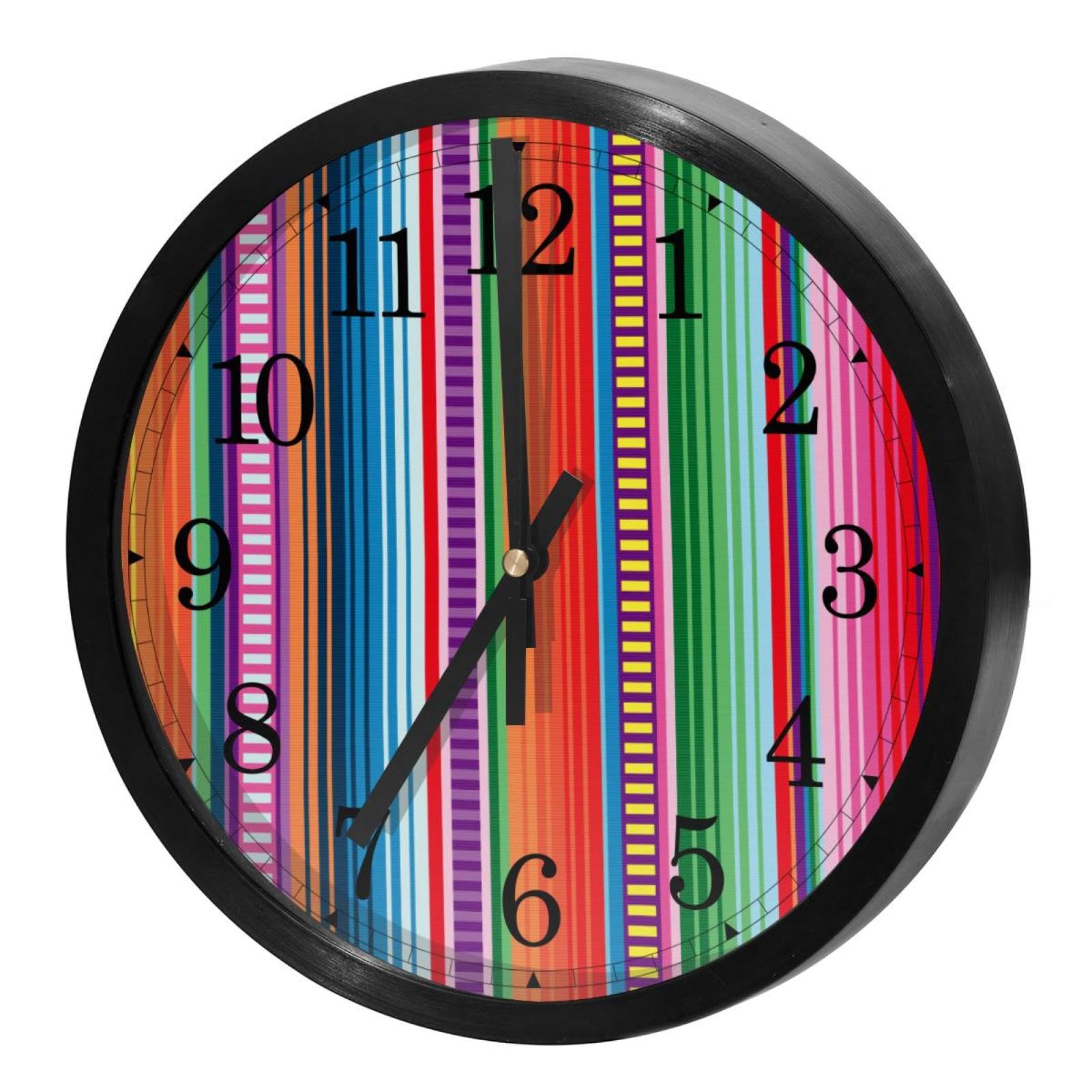 Horloge murale pour école et maison facilitant la lecture de l'heure