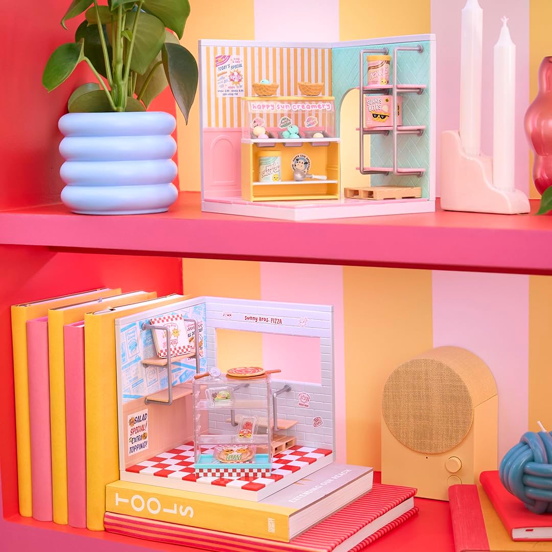 MGA's Miniverse Make It Mini Spaces Pizza Shop, Building Set, Customize, DIY Crafts, Rooms, Hobby, Collectors, Display, Gifts, 8+ - Image 8