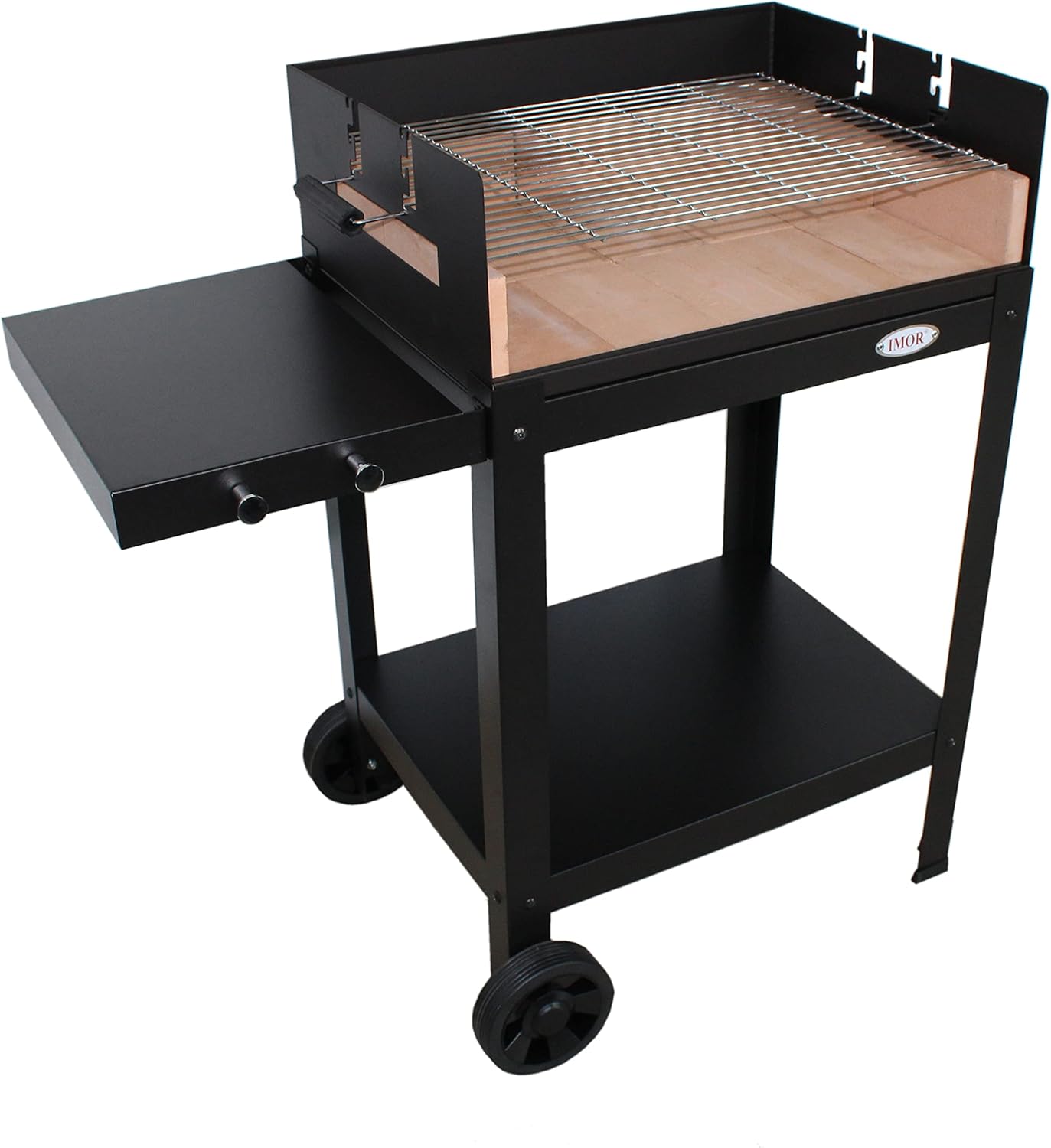 IMOR- BARBECUE DA GIARDINO A CARBONE E LEGNO CON MATTONI REFRATTARI MENORCA V20