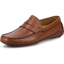 TAFT Mens Luke Dress Loafer lace-up Genuine Leather Rubber Sole Cushioned Insole