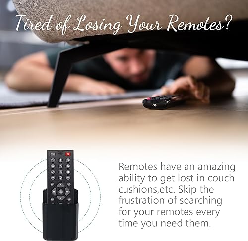 Miniatura 2 de Soporte de pared para control remoto, 6 unidades, soporte para control remoto de TV, soporte para controlador autoadhesivo, soporte para bolígrafo