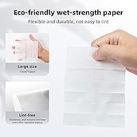 Vista 5 de 200 toallitas limpiadoras para lentes, prehumedecidas, envueltas individualmente, sin manchas, sin rayas, para lentes de cámara, lentes de sol, gafas