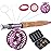 Sougayilang Fly Fishing Rod and Reel Combo - Portable Rod with Aluminum Alloy Reel, Complete Starter Package for Ladies and Fishing Girls