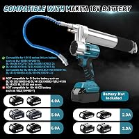 ConBlom Akkus Zsírpisztoly Makita 18V Kompatibilis 13000 PSI Professzionális 5