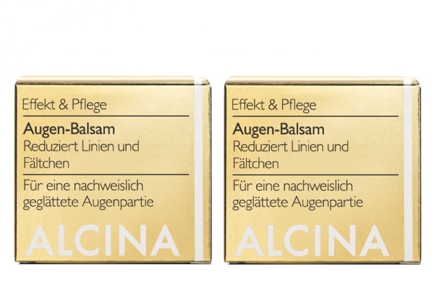 2er E Augen Balsam pflegende Kosmetik Alcina reduziert Linien und Fältchen je 15 ml = 30 ml