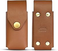 Vista 3 de Funda multiherramienta de cuero compatible con Leatherman Wave & Wave+ Soporte de herramientas de cuero de grano completo ultra duradero, funda