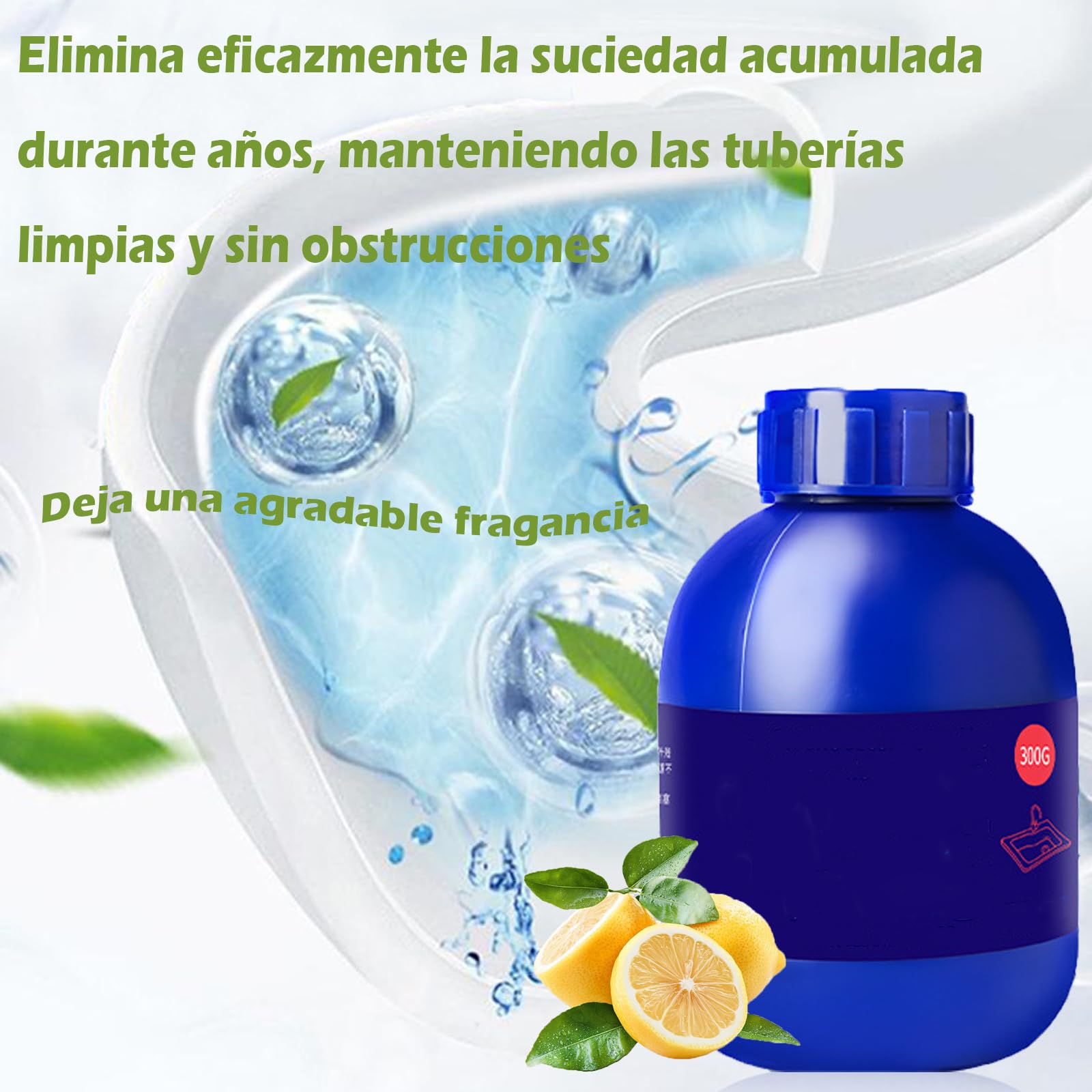 Pipe Bobo Desatascador, Pipe Bobo Drain Cleaner, Adecuado Para Lavabos, Duchas, Inodoros Y DesagüEs De Piso; Seguro Para Todas Las TuberíAs (3pcs)