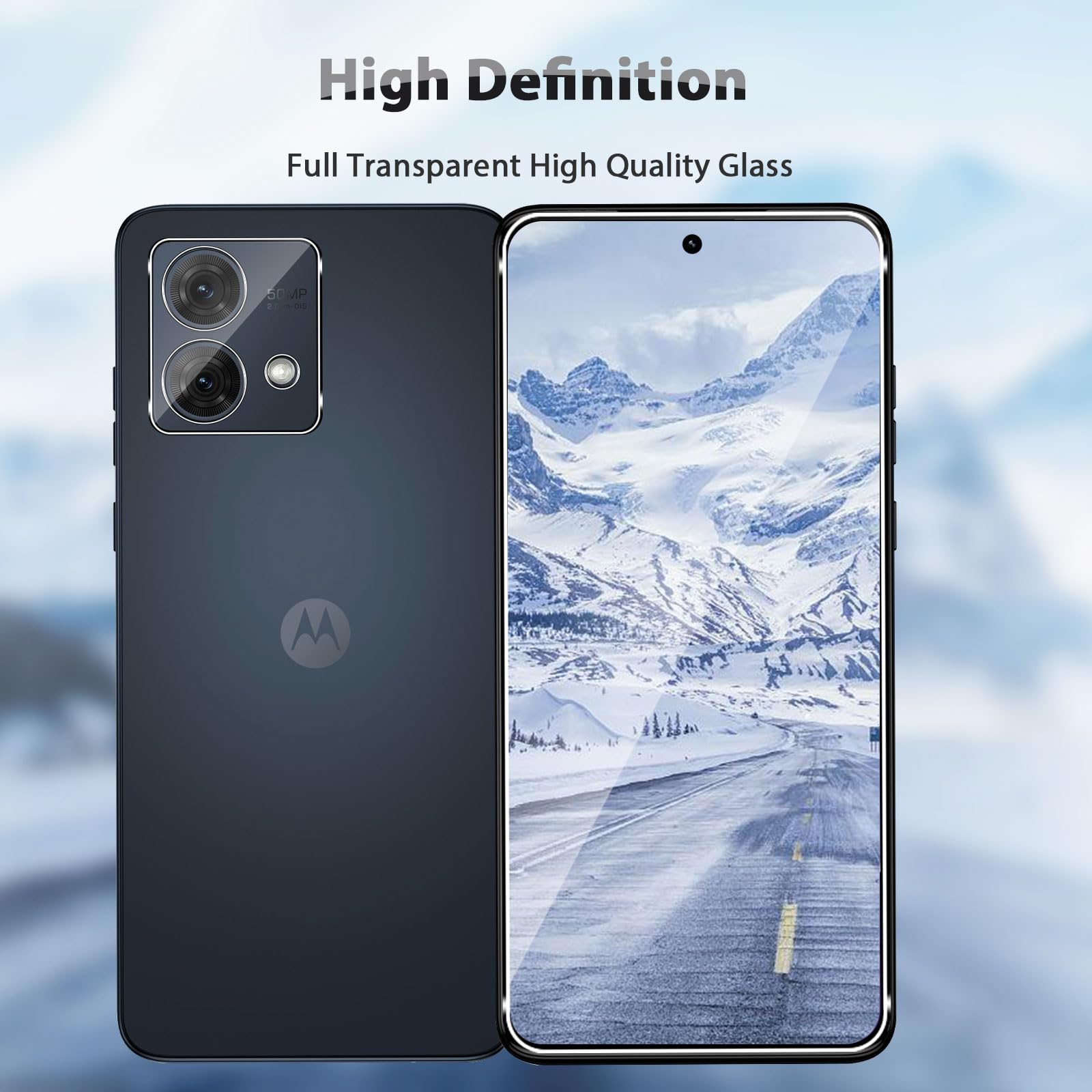 QULLOO Pellicola Protettiva per Moto G Pro/Moto G8 Power, [2