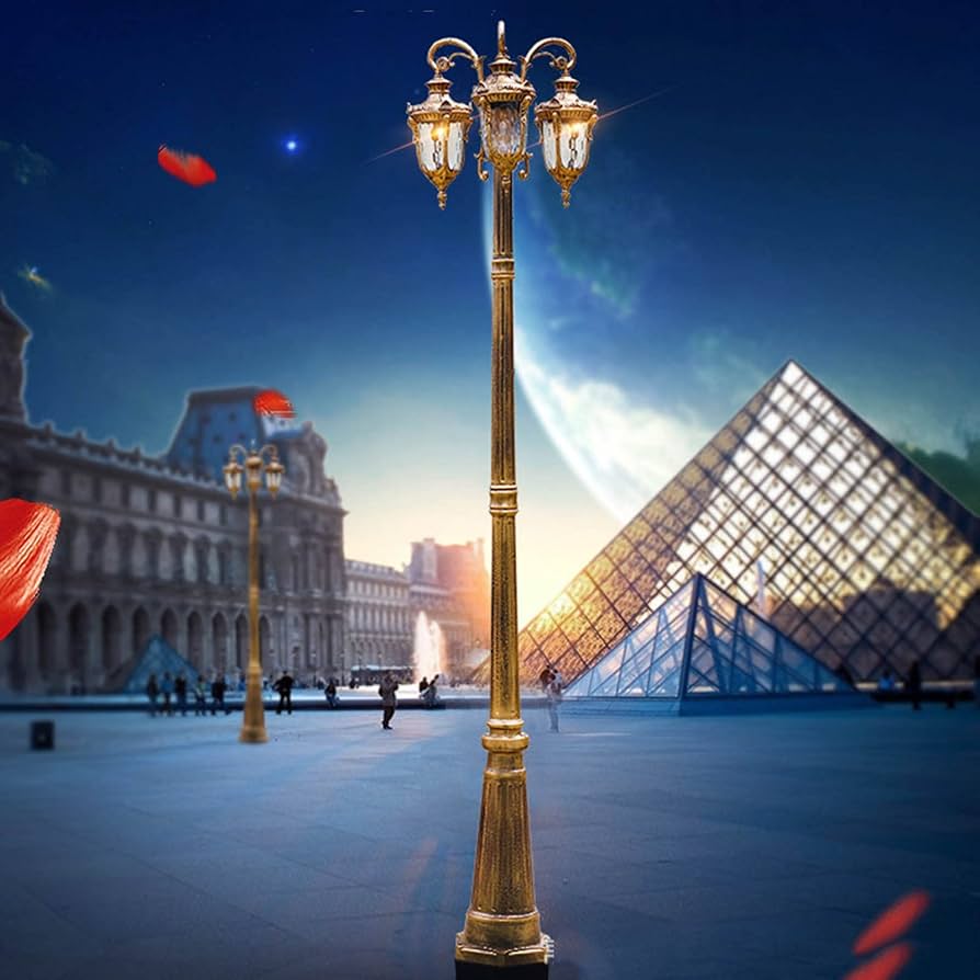 ライト・ランタン A.SOME CREATIVE Conquest Lantern Pole Maxim 40420WGOB Carriage House VX 3 Light 27 inch Oriental