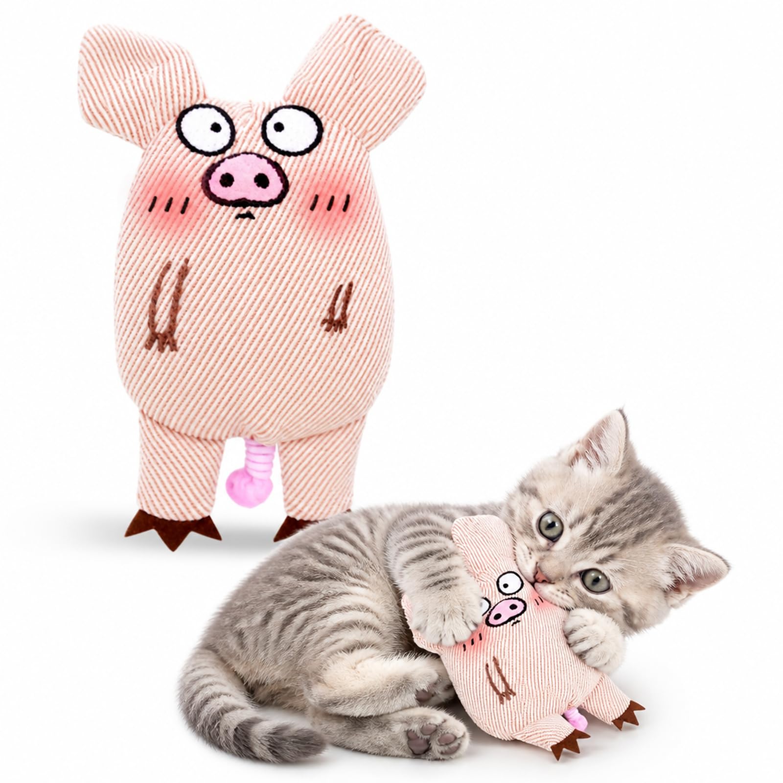 Buuraqq Cat t0y with Catnip Silvervine, Pet Play Accessory