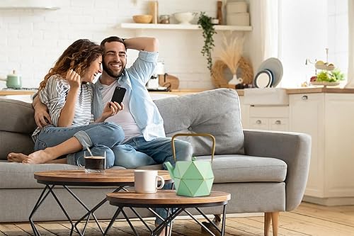 Miniatura 7 de Toptier - Tetera de hierro fundido, hervidor de té seguro para estufa japonés de hierro fundido, tetera de diseño de diamante con infusor removible