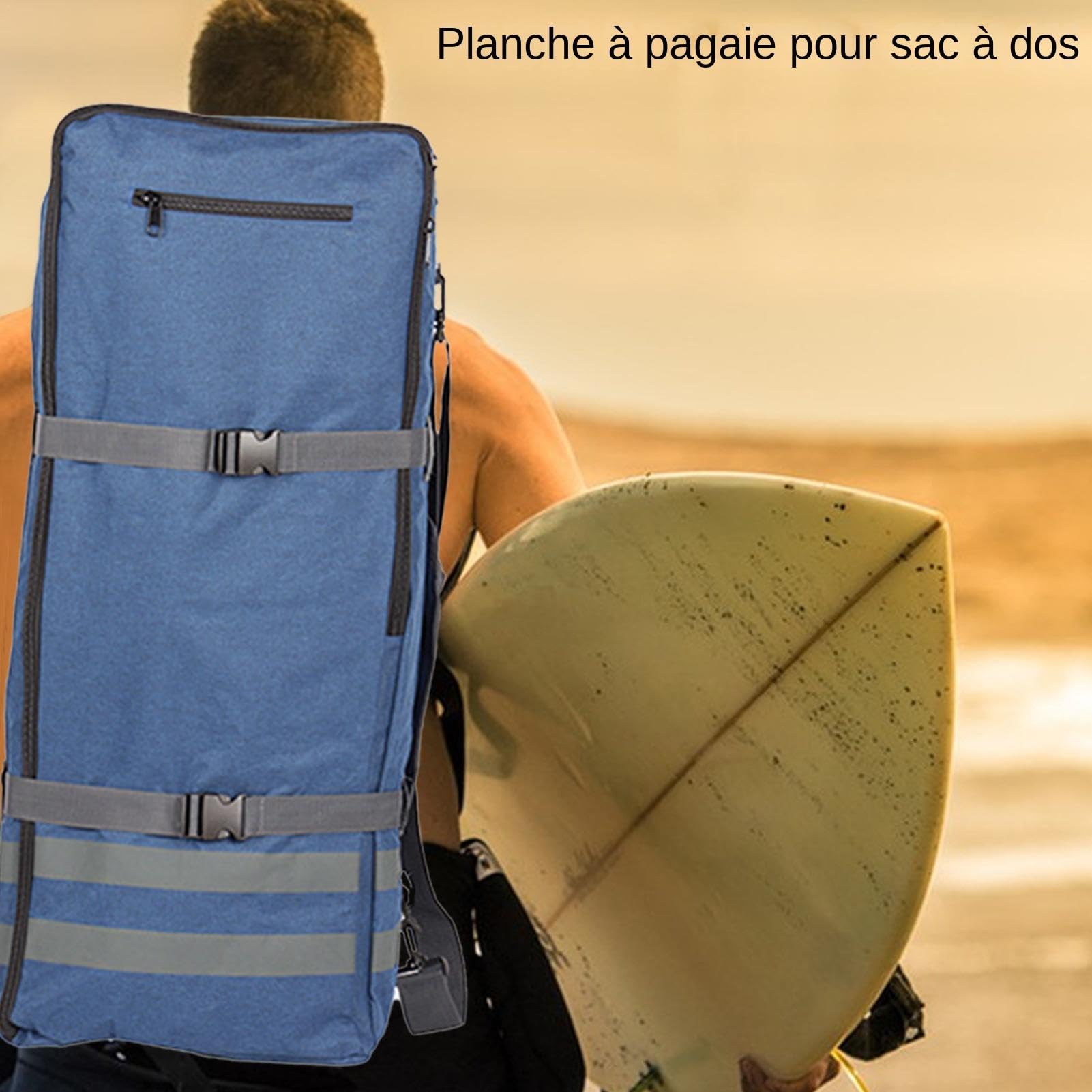 Sac à dos pour planche à pagaie, sac pour planche à pagaie | Sac à dos | gonflable Paddleboard 84L grande capacité | Sac à dos gonflable pour planche à pagaie, bretelles réglables, rangement pour pl