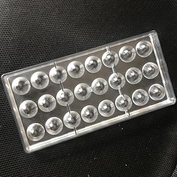 Polycarbonate Cone Chocolate Mold Half Egg Candy Mould DIY Poly-carbonate Mold