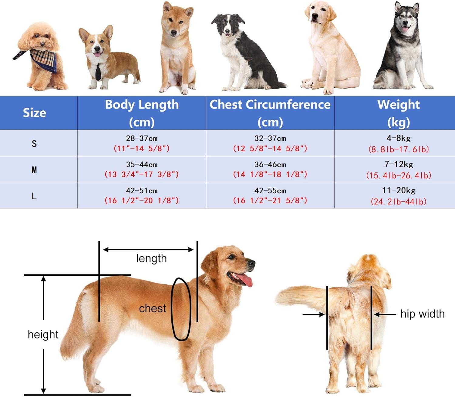 Adjustable 2/4 Wheels Dog Wheelchair for Rear Legs, Dog Hip Support Brace for Mobility & Dysplasia, Enhanced Stability Leg Brace for Puppies (Large)