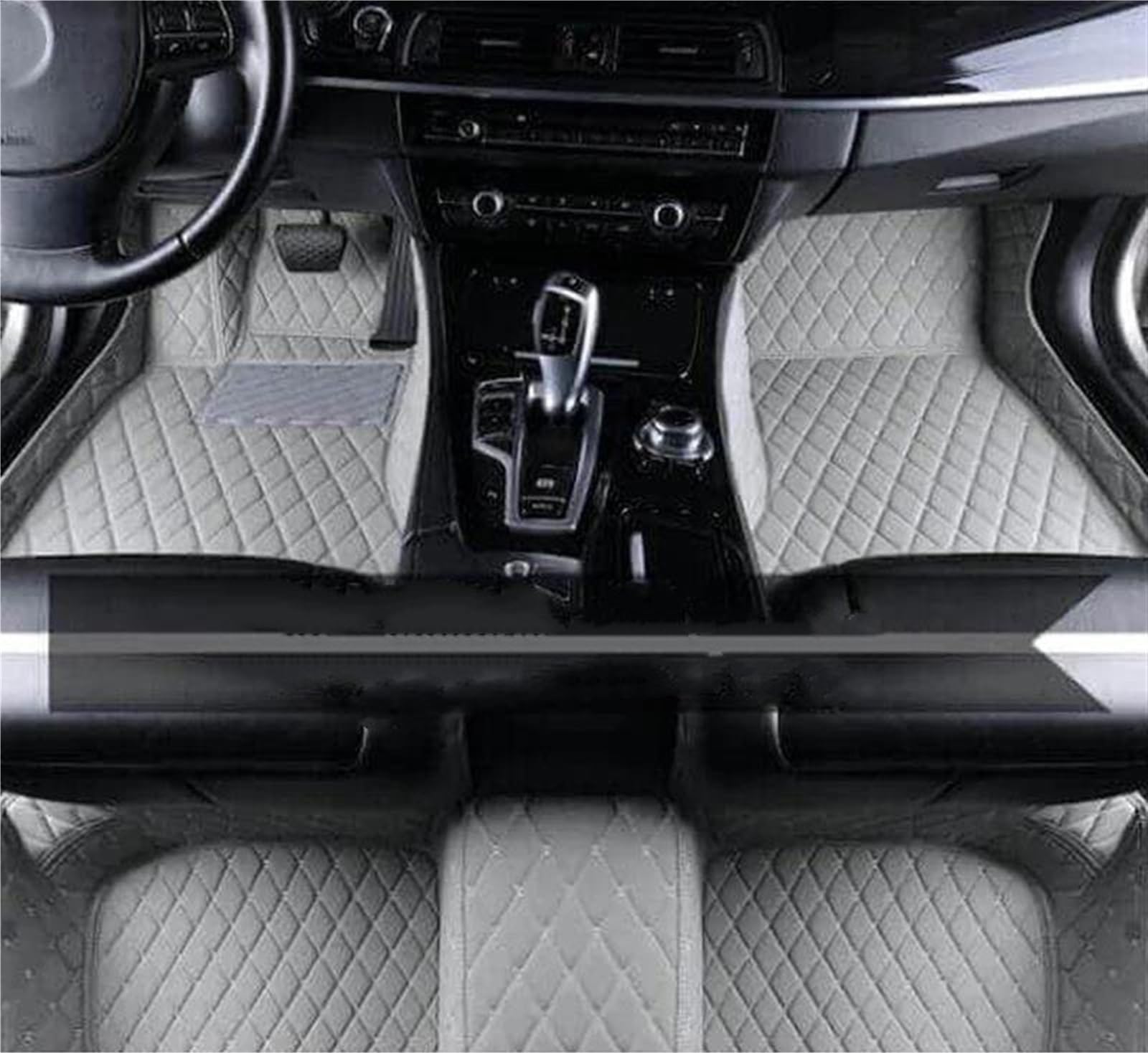 Tapis de sol voiture antidérapant pour BMW E65 protège cuir - 7