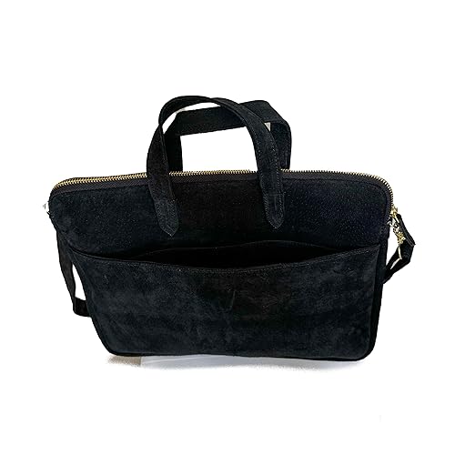 Miniatura 6 de Laptop cover 13" "Martha", made by Jühue Artesanal, Black Laptop Cover, handmade laptop cover made in Mexico, hand embroidery, embroidered laptop