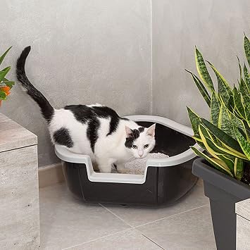 Ferplast DAMA - Köşe Kedi Tuvaleti [Enerji Sınıfı A+]