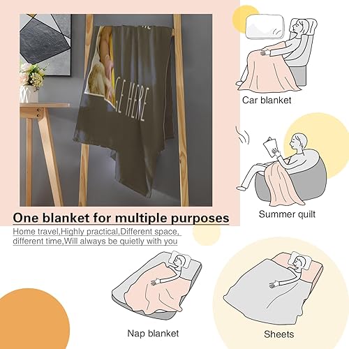 Miniatura 5 de Manta de bebé personalizada, manta personalizada con nombre, regalo de cumpleaños para bebé, manta de recuerdo de bebé, manta de felpa con fotos