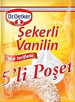 Vista 1 de Dr. Oetker Azúcar de vainillina (paquete de 10) fabricado en Turquía