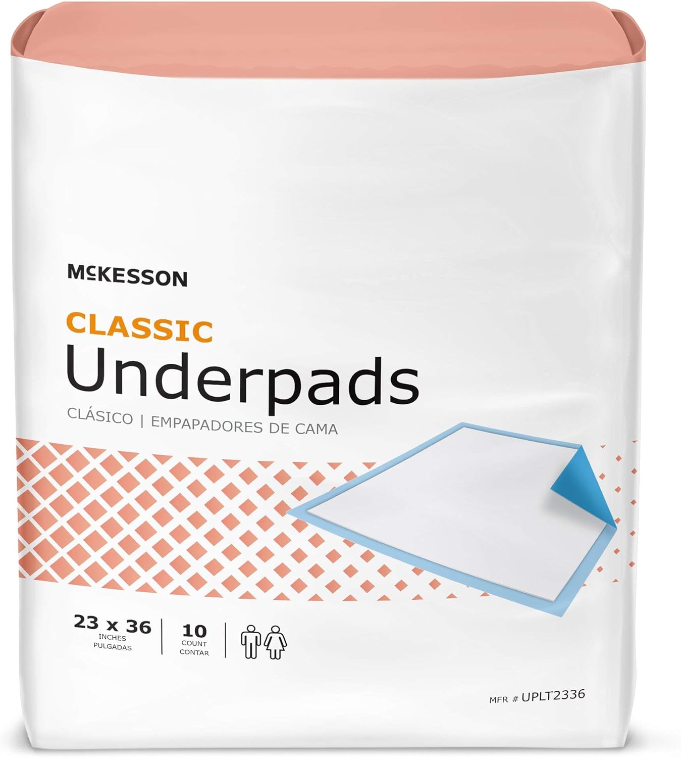 Mon Classic Underpads, Incontinence Bed Pads [], Light Absorbency,