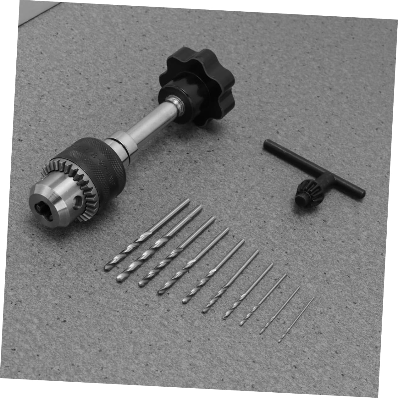 Mipcase 1PC Hand Drill Kit with Drill Heads for Jewelry and Woodworking Projects Lightweight and Durable Tool for DIY Crafting
