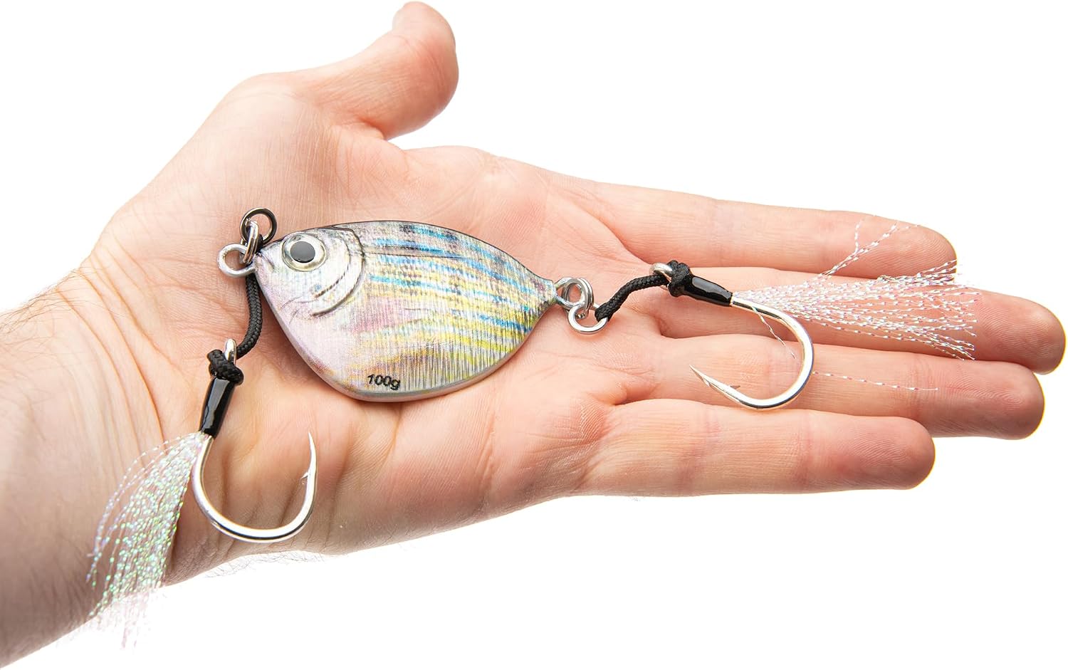 Imposter Jig – Pinfish Slow Pitch Jigging Lure | Saltwater Fishing Jig for Deep Drop Jigging, Flutter Action, Vertical Strikes, Grouper, Snapper, Tuna