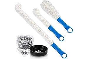 3-Piece Vase Cleaning Brush Set for Effortless Glassware Hygiene