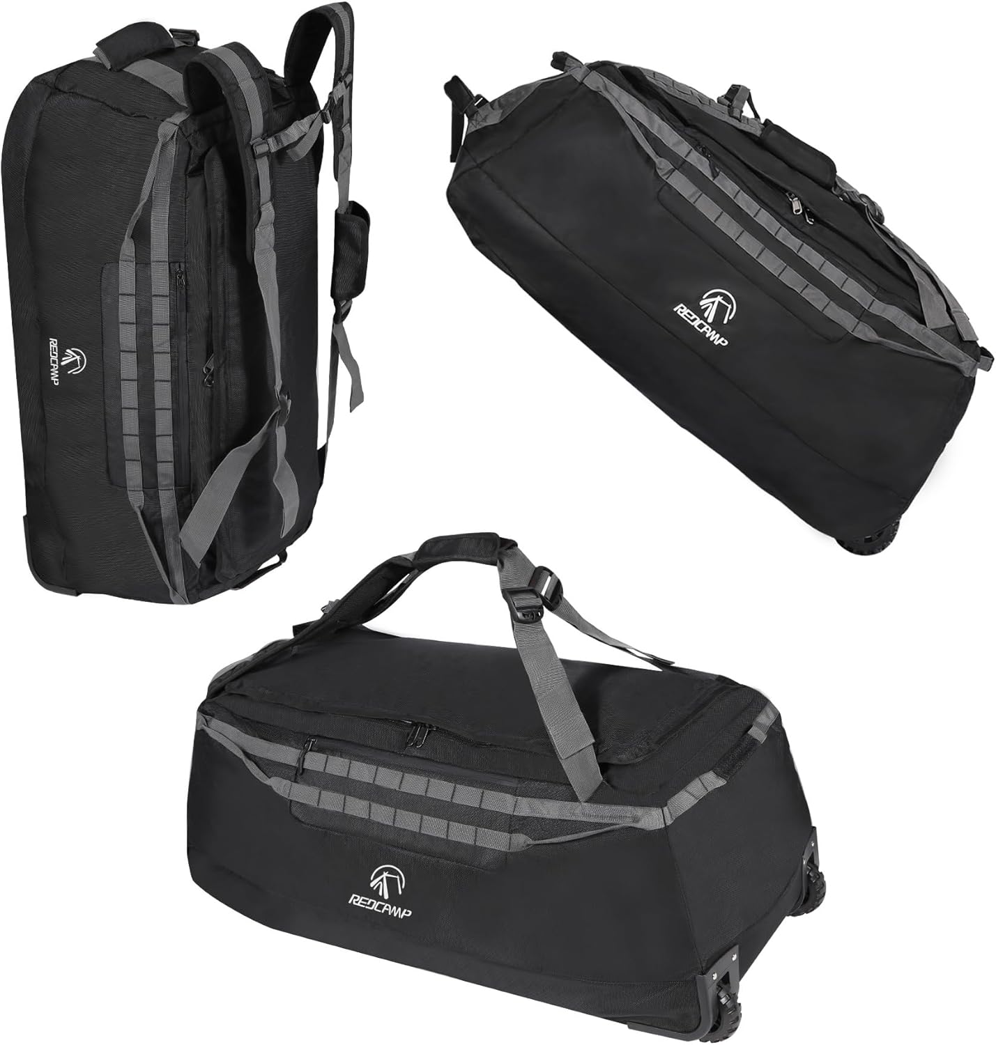 REDCAMP Foldable Duffle Bag with Wheels Waterproof Taiwan Ubuy