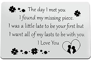 Will You be my Boyfriend? Be My Valentine Wedding Anniversary Gift Wallet Insert Card