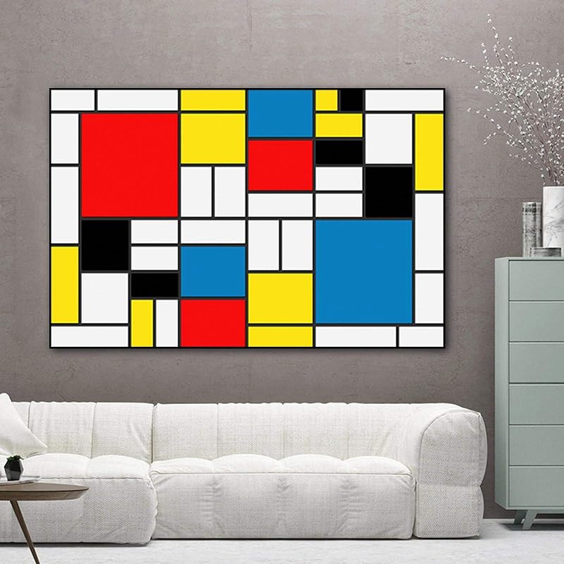 モンドリアンによる抽象的な絵画グリッド写真モダンキャンバスプリントリビングルームの壁アートホームアートワーク壁画装飾30x45cm 12x18in フレームレス 1rimalxzbr ウォールステッカー シール Havelitheyard Co Uk モンドリアンによる抽象的な絵画グリッド写真モダンキャンバスプリントリビングルームの壁アートホームアートワーク壁画装飾30x45cm 12x18in フレームレス 1rimalxzbr ウォールステッカー シール Havelitheyard Co Uk